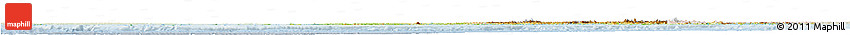 Physical Horizon Map of Alaska, lighten