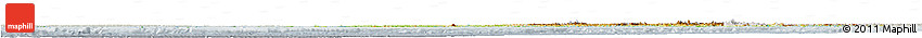 Physical Horizon Map of Alaska, lighten, semi-desaturated