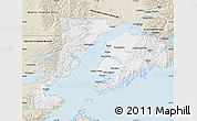 Classic Style Map of Kenai Peninsula Borough