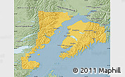 Savanna Style Map of Kenai Peninsula Borough