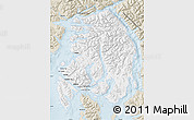 Classic Style Map of Ketchikan Gateway Borough