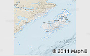 Classic Style 3D Map of Kodiak Island Borough