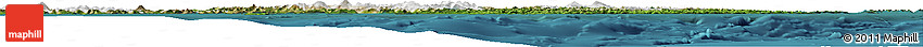 Satellite Horizon Map of Kodiak Island Borough