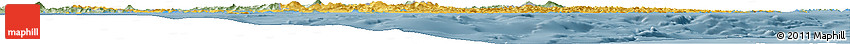 Savanna Style Horizon Map of Kodiak Island Borough