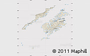 Shaded Relief Map of Kodiak Island Borough, cropped outside
