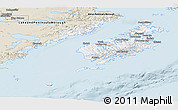 Classic Style Panoramic Map of Kodiak Island Borough