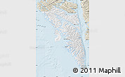 Classic Style Map of Sitka Borough