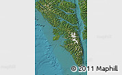 Satellite Map of Sitka Borough