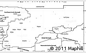 Blank Simple Map of Yukon-Koyukuk Census Area