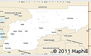 Classic Style Simple Map of Yukon-Koyukuk Census Area