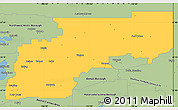 Savanna Style Simple Map of Yukon-Koyukuk Census Area