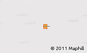 Political 3D Map of ZIP code 85022, cropped outside