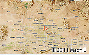 Satellite 3D Map of ZIP code 85022