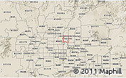 Shaded Relief 3D Map of ZIP code 85022
