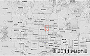 Silver Style 3D Map of ZIP code 85022