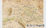 Satellite Map of ZIP code 85033