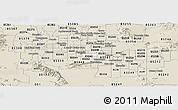 Classic Style Panoramic Map of ZIP code 85034