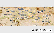 Satellite Panoramic Map of ZIP code 85034