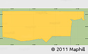 Savanna Style Simple Map of ZIP code 85034