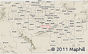 Classic Style 3D Map of ZIP code 85040