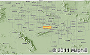 Savanna Style 3D Map of ZIP code 85040