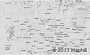 Silver Style 3D Map of ZIP code 85053