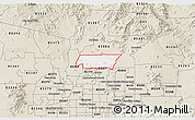 Classic Style 3D Map of ZIP code 85085