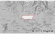 Gray 3D Map of ZIP code 85085