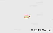 Physical 3D Map of ZIP code 85208, cropped outside