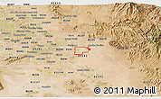 Satellite 3D Map of ZIP code 85208