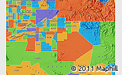 Political Map of ZIP code 85212
