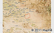 Satellite Map of ZIP code 85212