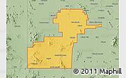 Savanna Style Map of ZIP code 85222