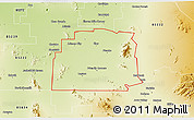 Physical 3D Map of ZIP code 85231