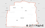 Silver Style Simple Map of ZIP code 85231