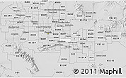 Silver Style 3D Map of ZIP code 85282