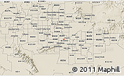 Classic Style 3D Map of ZIP code 85287