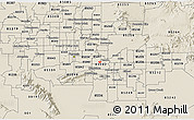 Shaded Relief 3D Map of ZIP code 85287