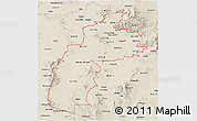 Classic Style 3D Map of ZIP codes starting with 857