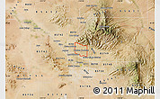 Satellite Map of ZIP code 85718