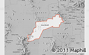 Gray Map of ZIP code 85735
