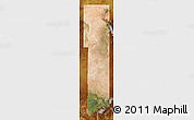 Satellite Map of Apache County, physical outside