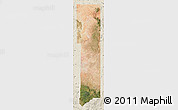 Satellite Map of Apache County, shaded relief outside