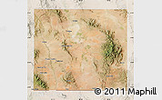Satellite Map of Cochise County, lighten