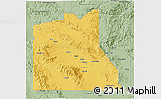 Savanna Style 3D Map of Graham County