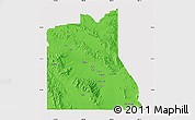 Political Map of Graham County, cropped outside