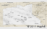 Classic Style Panoramic Map of Graham County