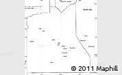 Blank Simple Map of Graham County