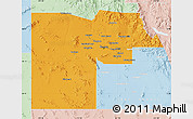 Political Map of Maricopa County, lighten