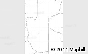 Blank Simple Map of Mohave County, no labels